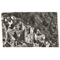 CONQUES: la basilique vue aérienne 10X15 - très bon état