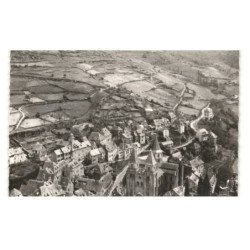 CONQUES: vue de la basilique côté-ouest vue aérienne 10X15 - très bon état