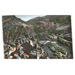 BROUSSE le CHÂTEAU: vue générale vue aérienne 10X15 - très bon état