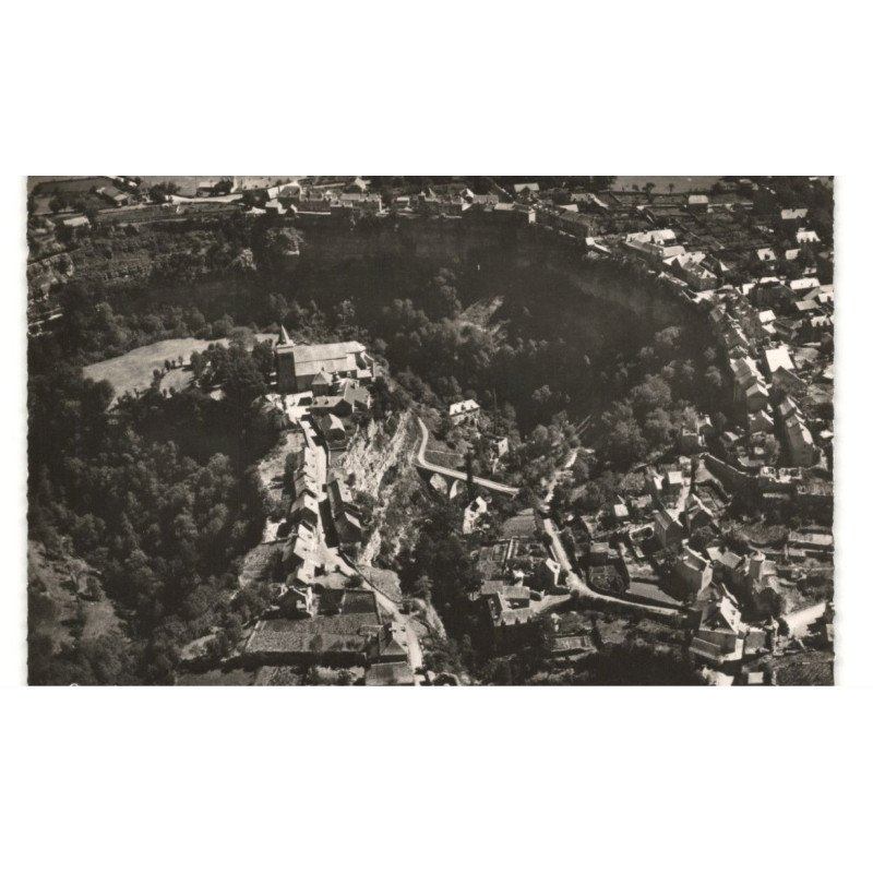 AVEYRON: vue panoramique vue aérienne 10x15 - état