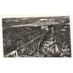 VIAUR: viaduc du viaur vue aérienne 10x15 - très bon état