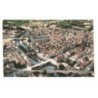 SAINT-AFFRIQUE: l'église et les ponts sur la sorgue vue aérienne 10x15 - très bon état