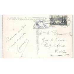 SAINT-AFFRIQUE: vallée de la sorgue et les 4 ponts vue aérienne 10x15 - état
