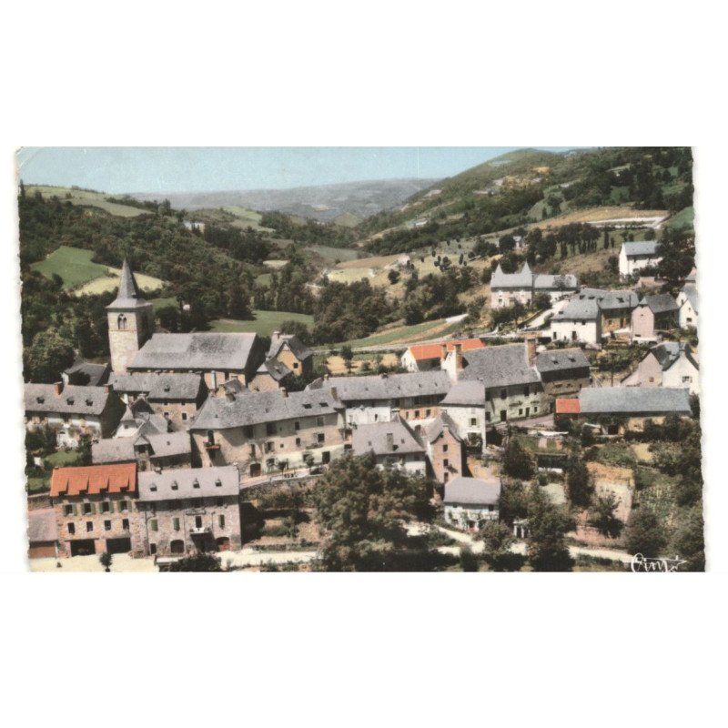 ESPEYRAC: vue génrale vue aérienne 10x15 - très bon état