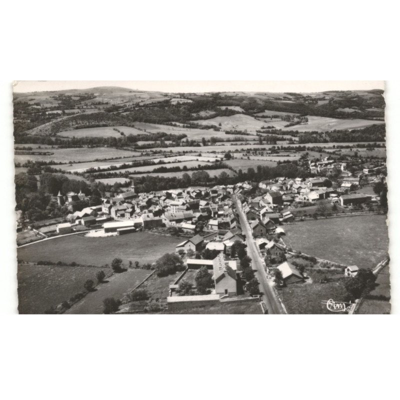 RECOULES-PREVINQUIERES: vue panoramique vue aérienne 10x15 - très bon état