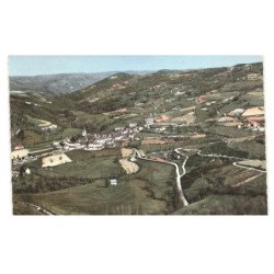 ESPEYRAC: vue panoramique vue aérienne 10x15 - très bon état