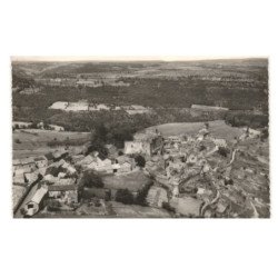 CASTELNAU-PEGAYROLS vue générale au fond les causses de rouviaguet vue aérienne 10x15 - très bon état