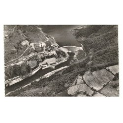 COUESQUE: barrage de couesques, usine electrique vue aérienne 10x15 - très bon état