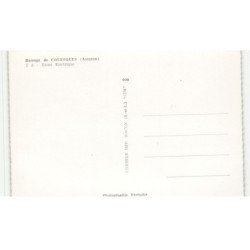 COUESQUE: barrage de couesques, usine electrique vue aérienne 10x15 - très bon état
