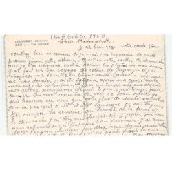 COLOMBIES: vue générale vue aérienne 10x15 - très bon état