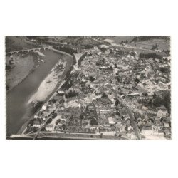 DIGOIN: vue panoramique sur la ville et la loire vue aérienne 10X15 - très bon état