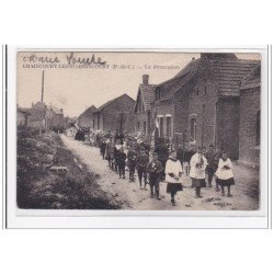 GRAINCOURT-les-HARRINCOURT : la procession - tres bon etat