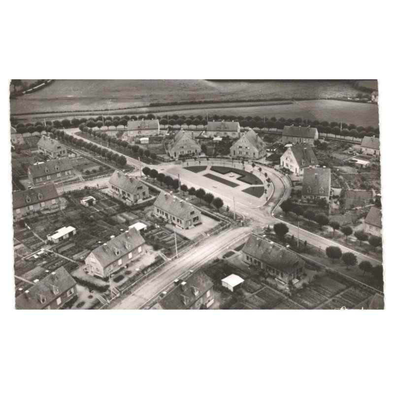 LE CREUSOT: cité jean-schneider vue aérienne 10X15 - très bon état