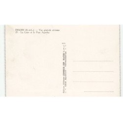 DIGOIN: vue générale, la loire et le pont aqueduc vue aérienne 10X15 - très bon état