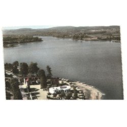 LE CREUSOT: étang de torcy vue aérienne 10X15 - très bon état