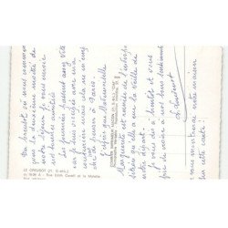LE CREUSOT: rue edith cavell et la molette vue aérienne 10X15 - très bon état