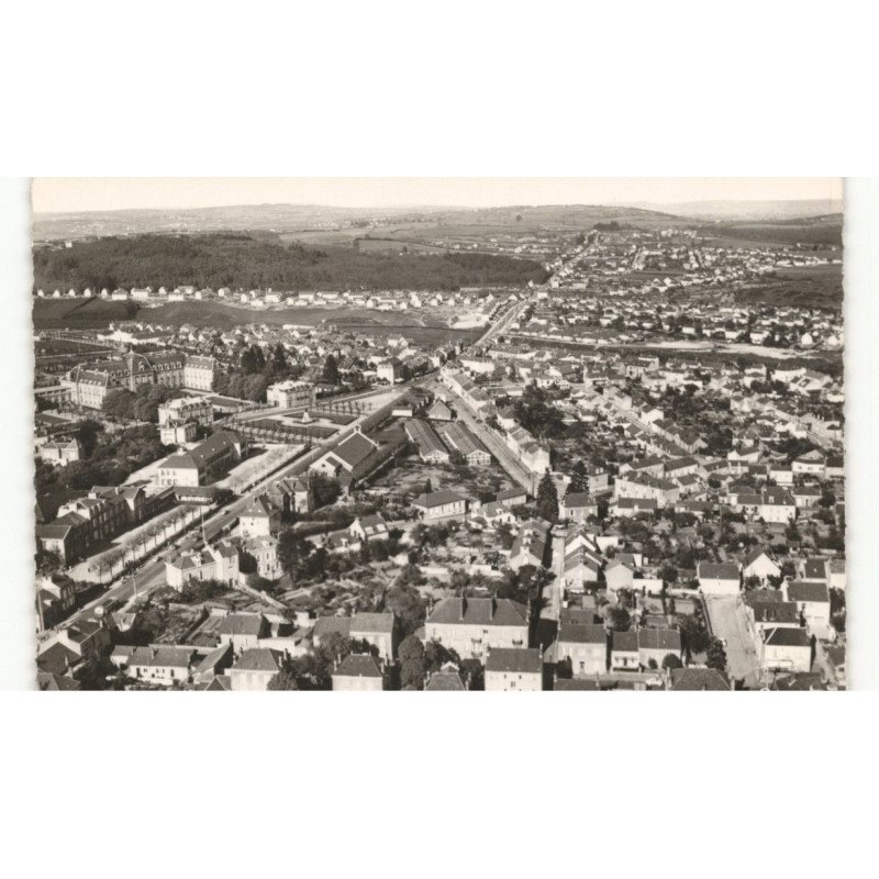 LE CREUSOT: vue panoramique vue aérienne 10X15 - très bon état