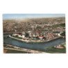 CHALON-sur-SAONE: l'ile saint-laurent vue aérienne 10X15 - très bon état