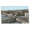 CHALON-sur-SAONE: quai de la saône vue aérienne 10X15 - très bon état