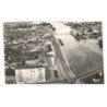 CHALON-sur-SAONE: immeuble jean richard et les quais vue aérienne 10X15 - très bon état