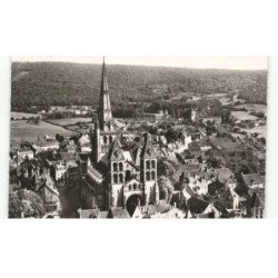 AUTUN: vue générale sur la cathédrale vue aérienne 10X15 - très bon état