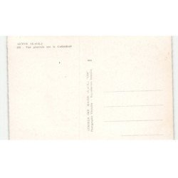 AUTUN: vue générale sur la cathédrale vue aérienne 10X15 - très bon état