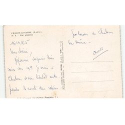 CHALON-sur-SAONE: vue générale vue aérienne 10X15 - très bon état