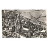 AUTUN: vue sur la cathédrale vue aérienne 10X15 - très bon état