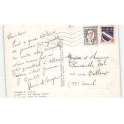 CHAGNY: vue générale, au 1er plan, terrain de camping vue aérienne 10X15 - très bon état
