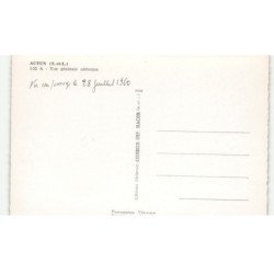 AUTUN: vue générale vue aérienne 10X15 - très bon état