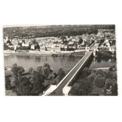 DIGOIN: le pont aqueduc sur le loire vue aérienne 10X15 - très bon état