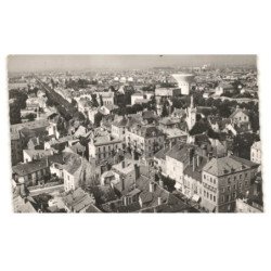CHALON-sur-SAONE: vue générale, l'avenue de paris aérienne 10X15 - très bon état