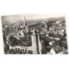 AUTUN: la tour des ursulines au fond la basiliques saint-lazare aérienne 10X15 - très bon état