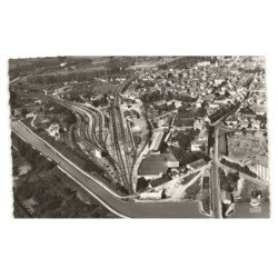 CHAGNY: vue panoramique aérienne 10X15 - très bon état