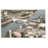 CHALON-sur-SAONE: l'hôpital, le pont saint-laurent, la tour doyenne aérienne 10X15 - très bon état