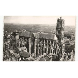 RODEZ: la cathédrale notre-dame vue aérienne 10X15 - très bon état