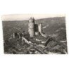 NAJAC: le château fort XIIe siècle vue aérienne 10X15 - très bon état