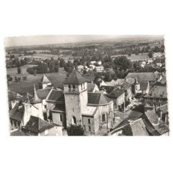 MONTBAZENS:  vue aérienne 10X15 - très bon état