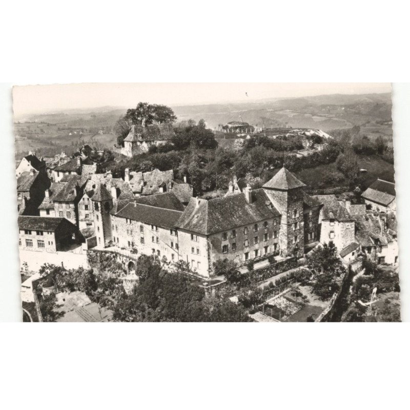 MUR-de-BARREZ: monastère sainte-claire siècle vue aérienne 10X15 - très bon état