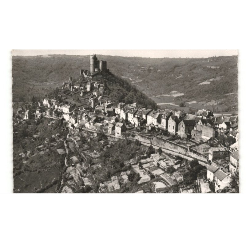 NAJAC: vue générale vue aérienne 10X15 - très bon état