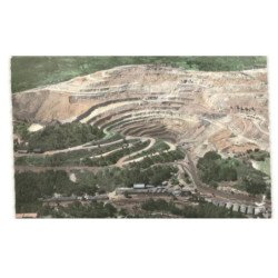 DECAZEVILLE: mine à ciel ouvert "la découverte" vue aérienne 10X15 - très bon état