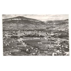 MILLAU: panoramique et le terrain des sports vue aérienne 10x15 - très bon état
