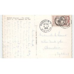 RODEZ: la cathédrale, face sud vue aérienne 10x15 - très bon état