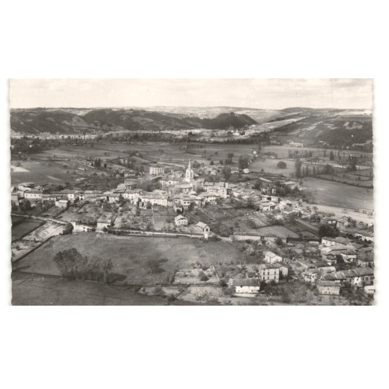 LIVINHAC-le-HAUT: vue générale vue aérienne 10x15 - état