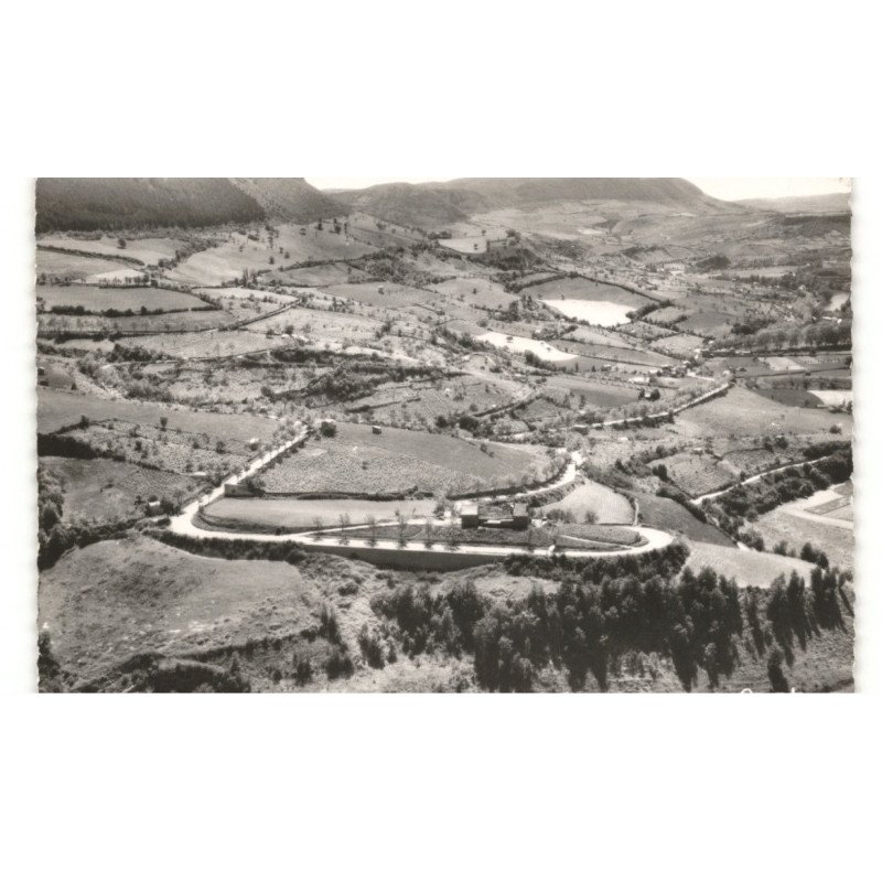MILLAU: route de la cavalerie vue aérienne 10x15 - très bon état