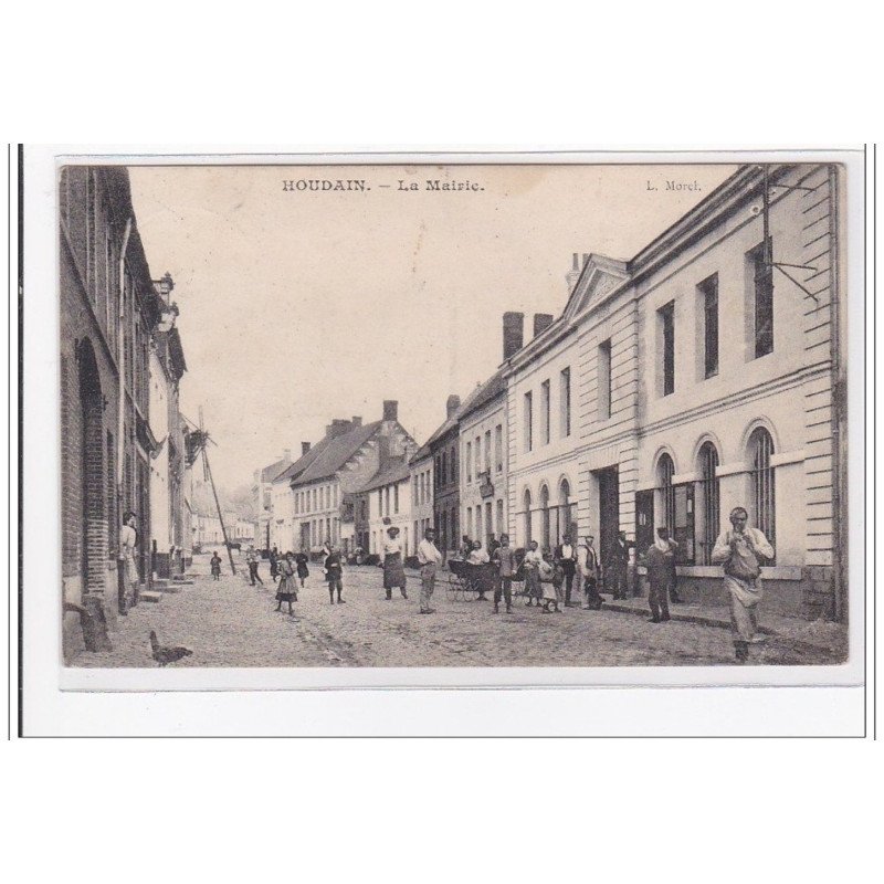 HOUDAIN : la mairie - tres bon etat