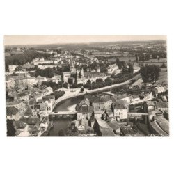 PARAY-le-MONIAL: basilique et l'abri des pélerins vue aérienne 10X15 - très bon état