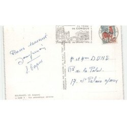 BOURNAZEL: vue panoramique sur le château vue aérienne 10x15 - très bon état