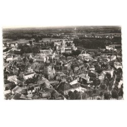 PARAY-le-MONIAL: vue générale vue aérienne 10X15 - très bon état