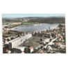 MONTCEAU-les-MINES: collège et étang du plessis vue aérienne 10X15 - très bon état